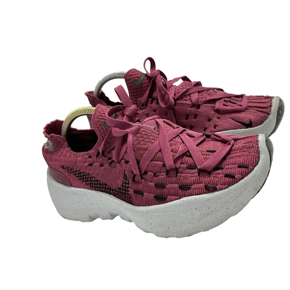 Nike Women's 7M Space Hippie 04 Sneakers Sweet Beet Colorway Red